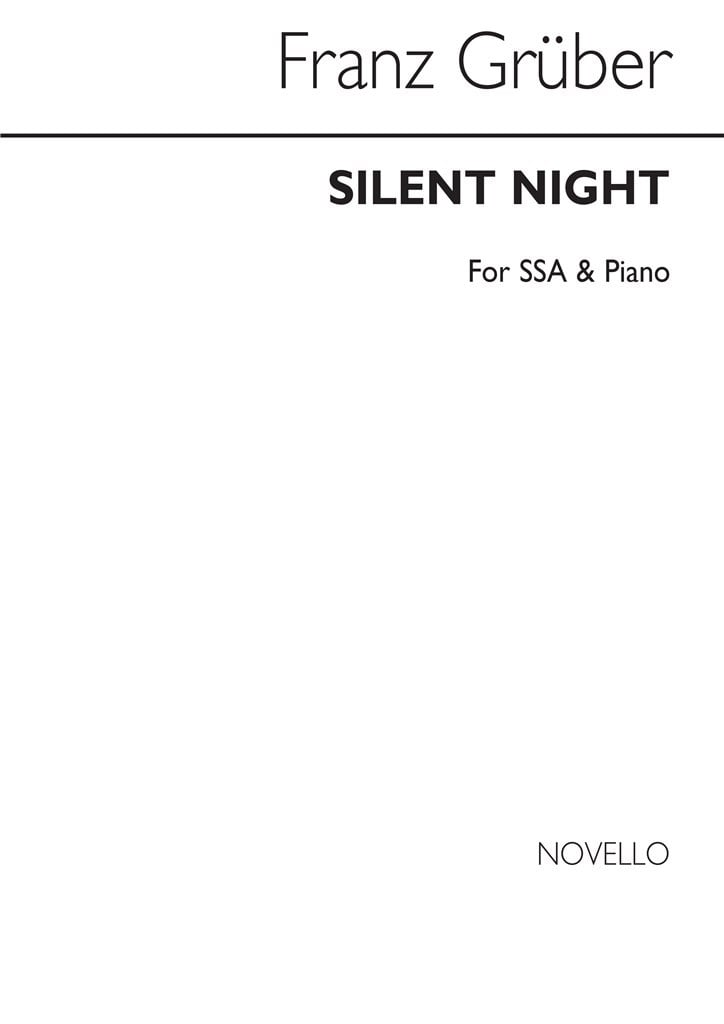 Gruber Silent Night Ssa (Ratcliffe)